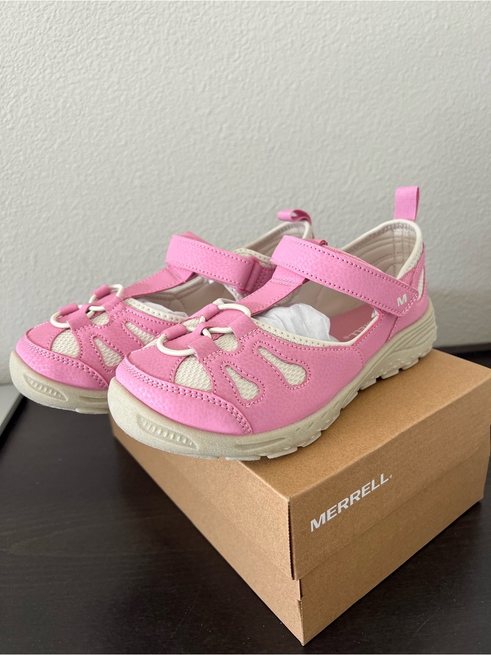Merrell Explorer Lily Blush Girls Size US 3 UK 2 EUR 34